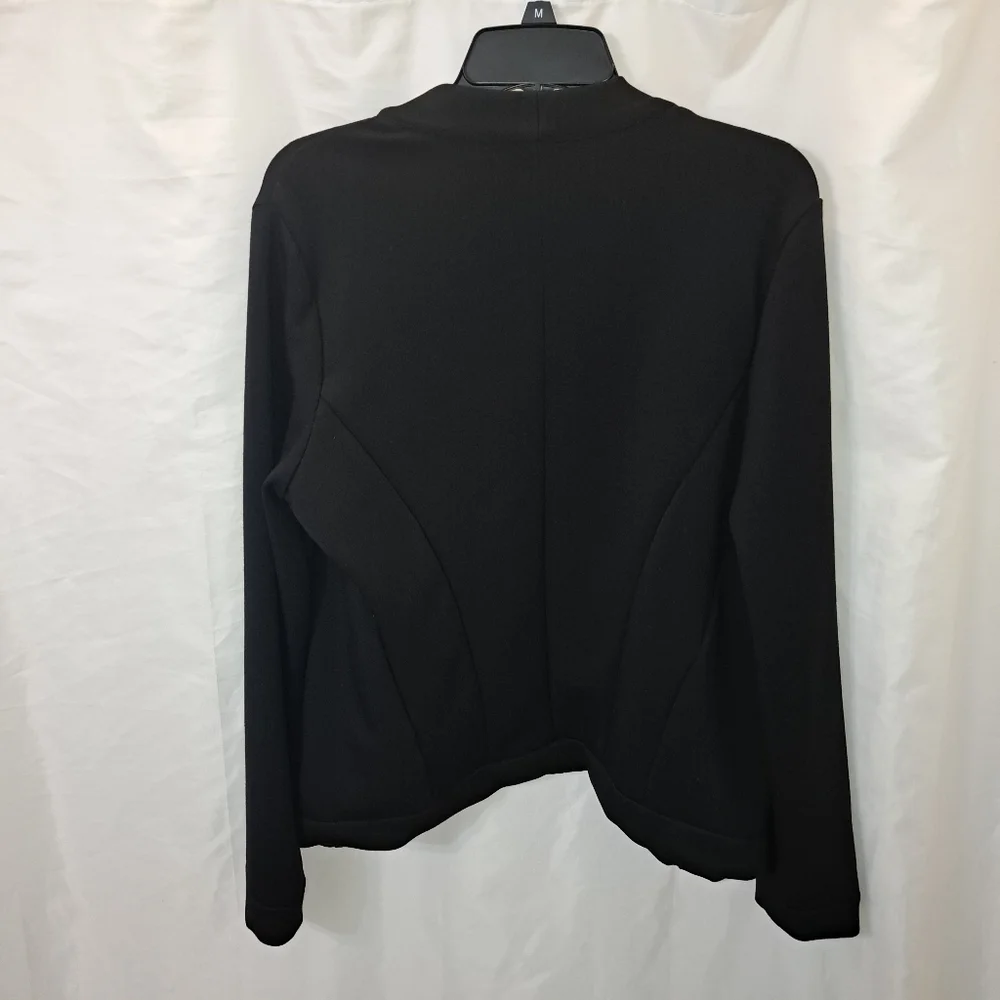 Carolina Belle Black Stretch Jacket Sz Large NWT - Picture 8 of 8